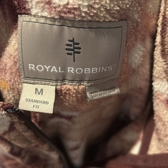 Royal Robbins Sentinel Peak Hoodie size M floral pockets flattering silhouette - Picture 16 of 16